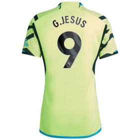 Virallinen pelipaita Arsenal G. Jesus 9 Vieras 2023-24 Lyhythihainen - Miesten